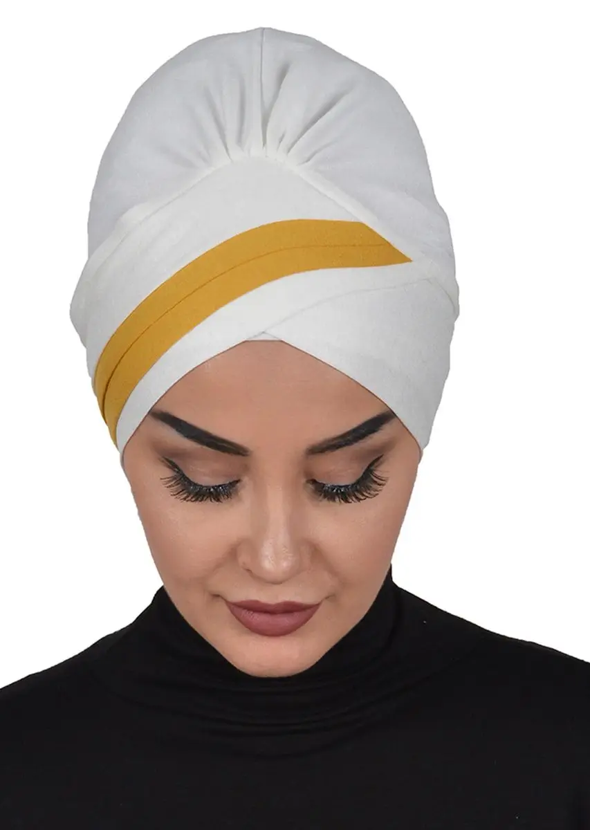 Doppel farbige gekämmte Knochen creme