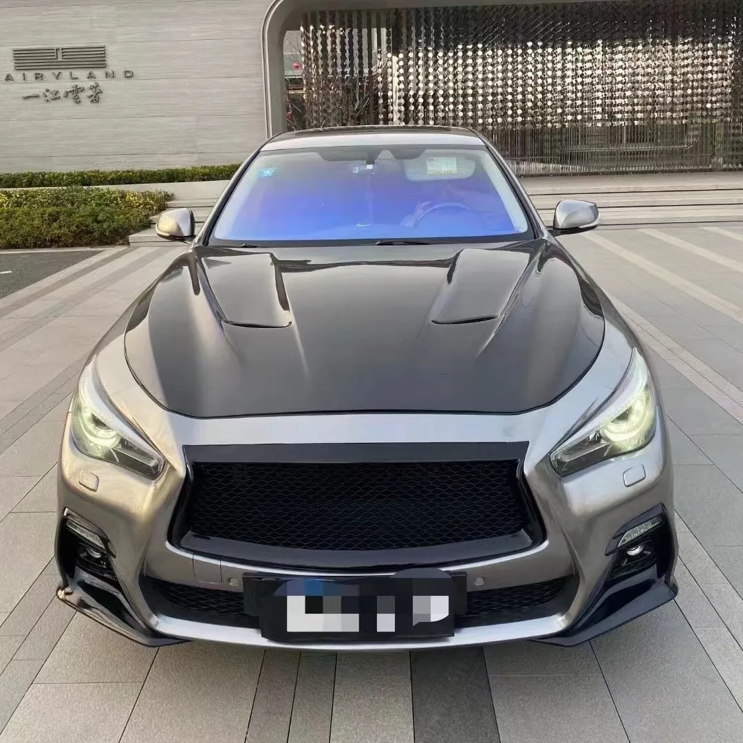 

For Infiniti Q50 Q50L epoxy carbon fiber hood, epoxy carbon fiber hood