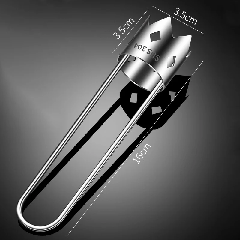 Pepper Corer Color Pepper Core Knife Stainless Steel  Seed Removing Tool Portable Kitchen Utensil Fruit Vegetable Coring Tool