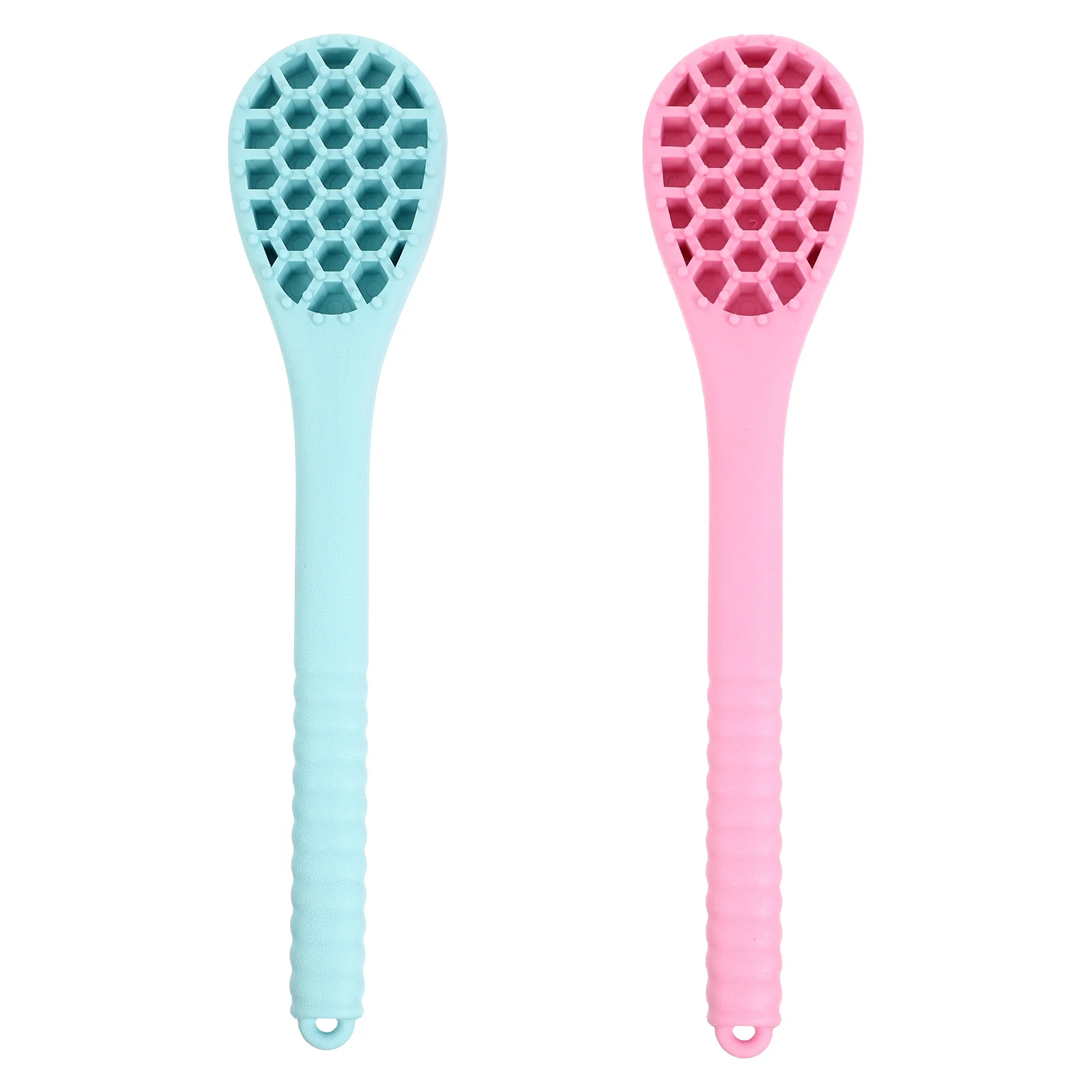 

2pcs Silicone Massage Hammers Portable Body Knocking Massagers For Blood Circulation Stress Relief Handheld Flap Massager Tool