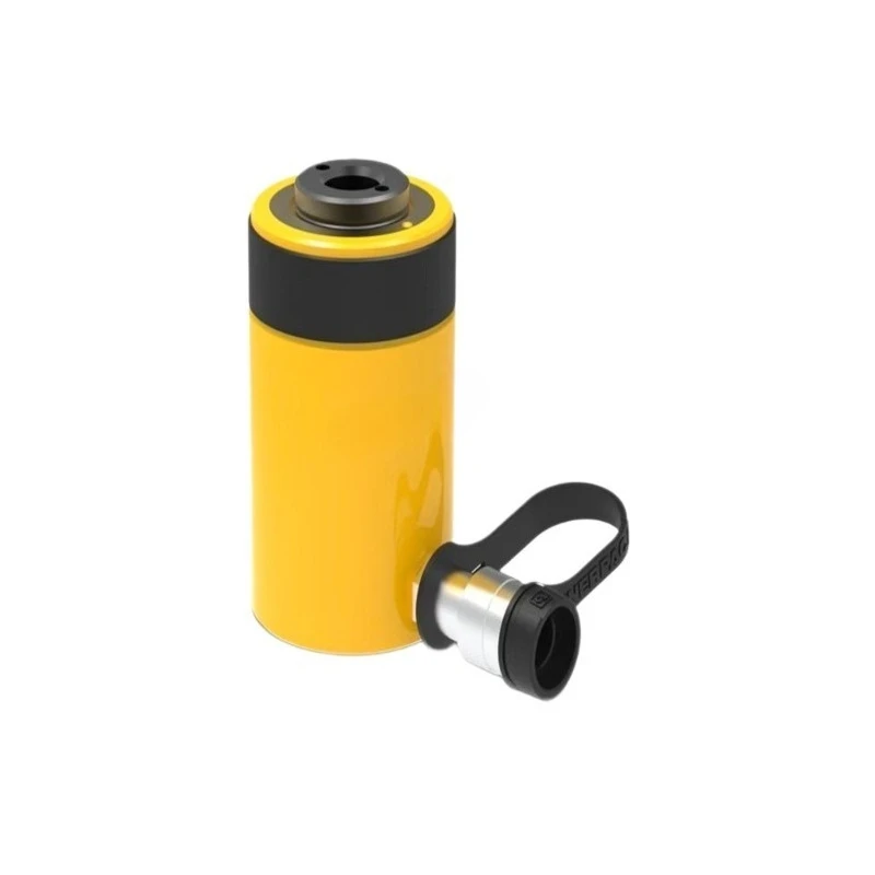 Hollow hydraulic cylinder single acting hydraulic jack