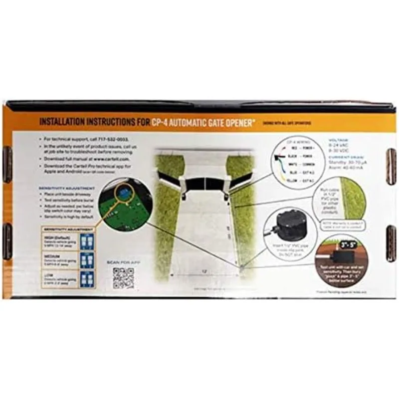 POPULAR.CP3-100 مجموعة أجهزة استشعار السيارة عصا خروج كاشف السيارة بوابة أوتوماتيكية جهاز خروج مجاني