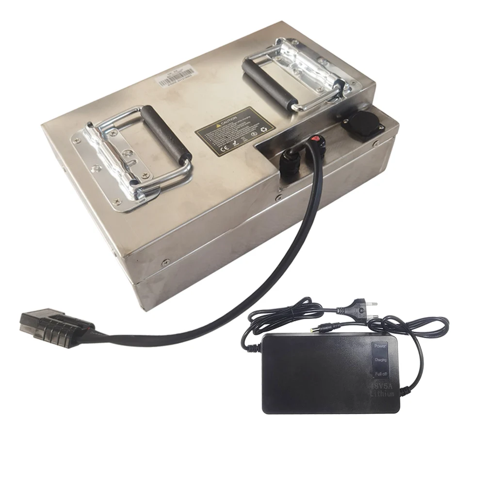 

Metal Stainless Case Ebike Electric Scooter Tricycle Motorcycle Usage 48V 30ah NCM Lithium Battery With 5A Charger