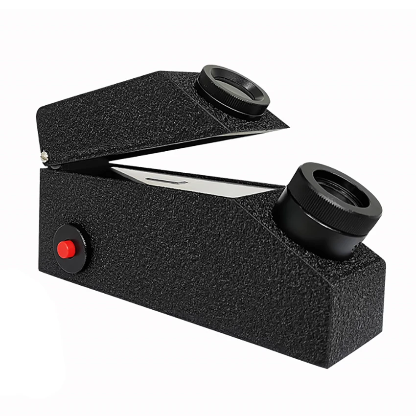 Built-in LED Light Source Digital Gem Refractometer for Jewelry Gemstone Identification Measure Refractive Index Gems Value 1.81