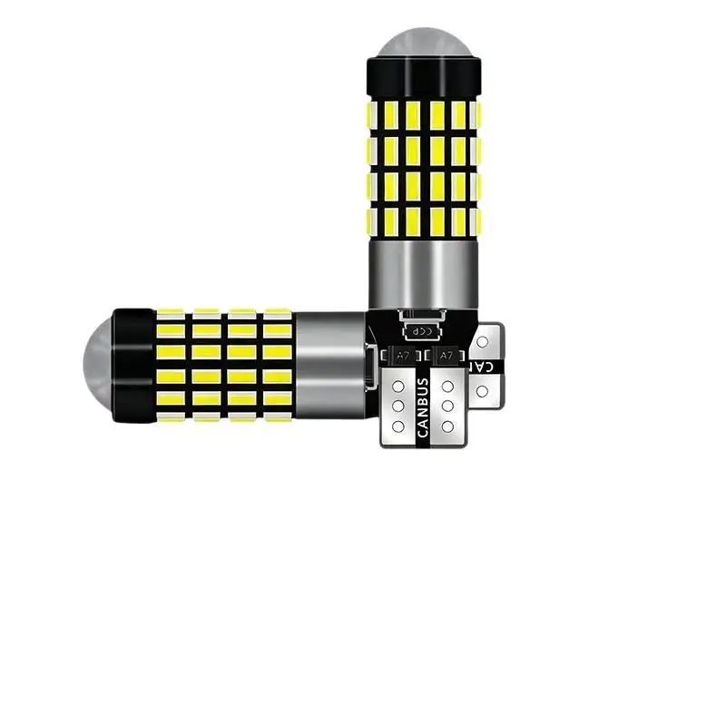 2Pcs Ultra Bright Car LED Reverse Backup Bulbs High Power Wide Angle Parking Lights for Truck SUV Exterior Lighting Upgrade