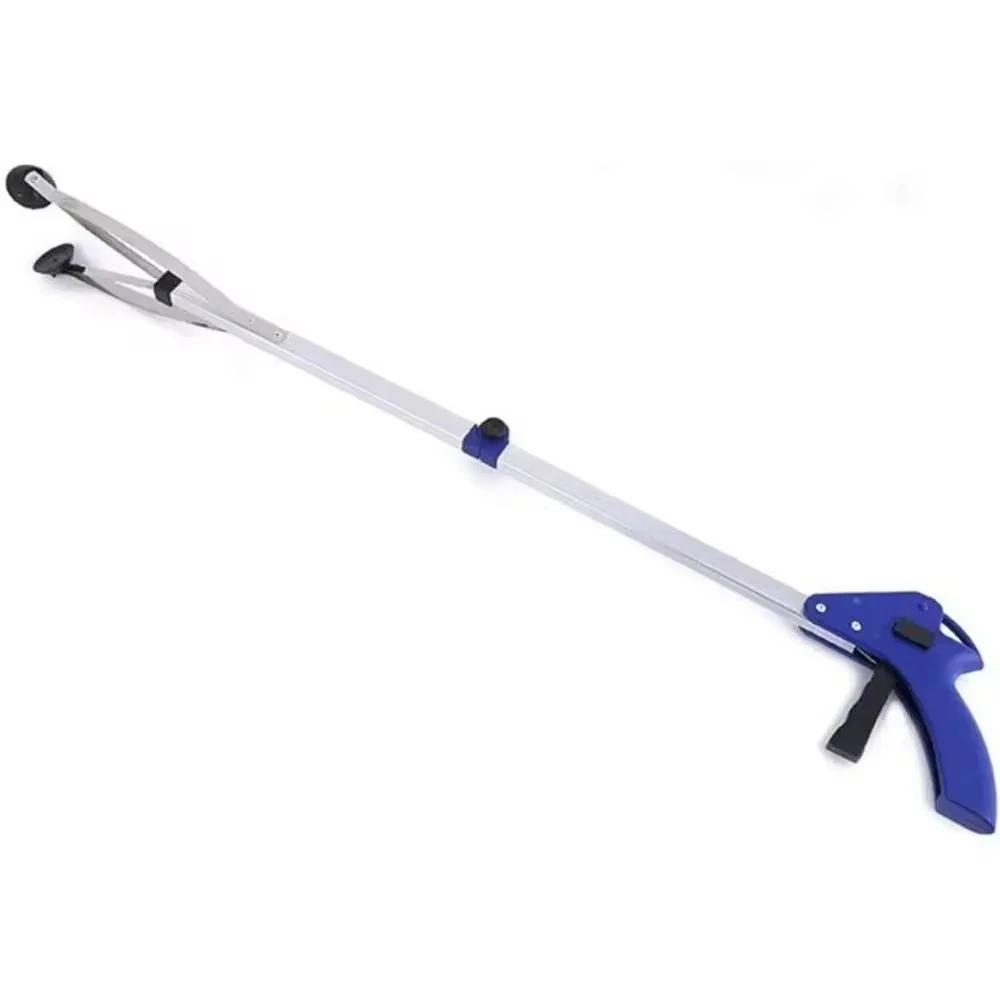 Extra Long Arm Extension Reacher Grabber Easy Reach Pick Up Tool Foldable Garbage Pick Up Tool Trash Rubbish Clip Dropshipping