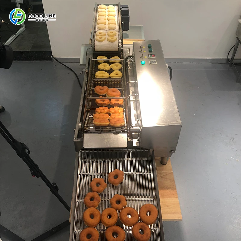 FOODLINE Customized Full Automatic Commercial Fryer Doughnut Making Machine Donut Ball Machine