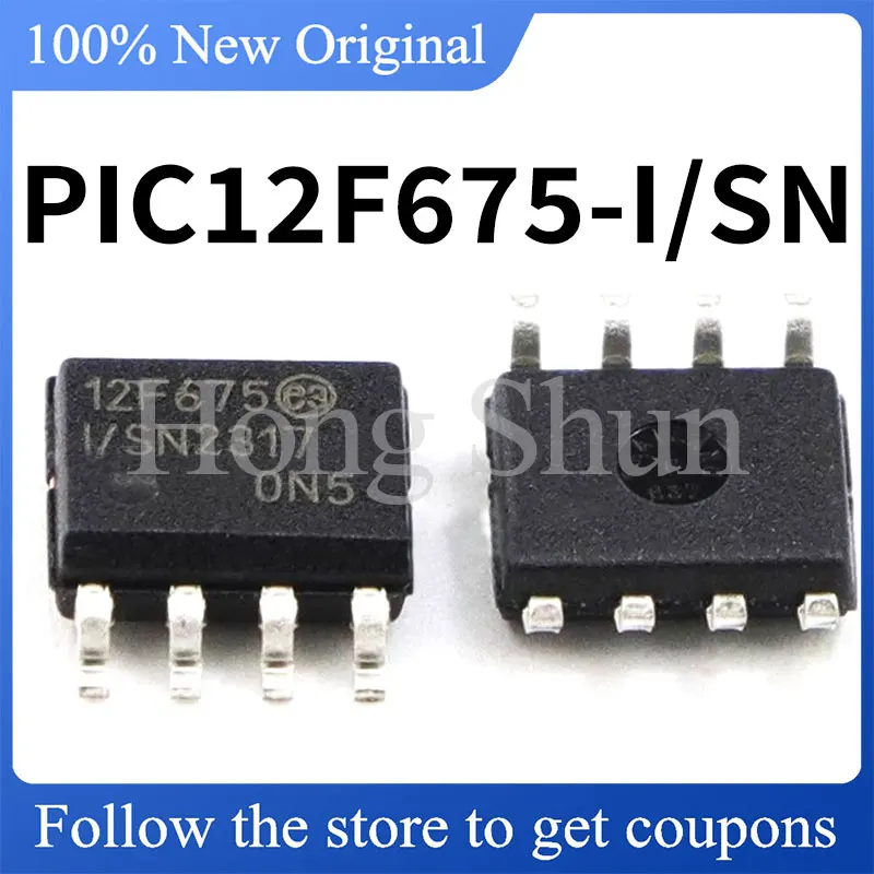 

NEW PIC12F675-I/SN Tested standard version SOP