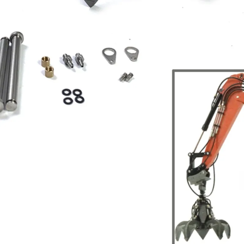 

LESU Metal Grab Part for RC Toy 1/14 Hydraulic Construction Vehicle Machine Excavator 374F AC360 ET30H ET26L ET35 TH22099