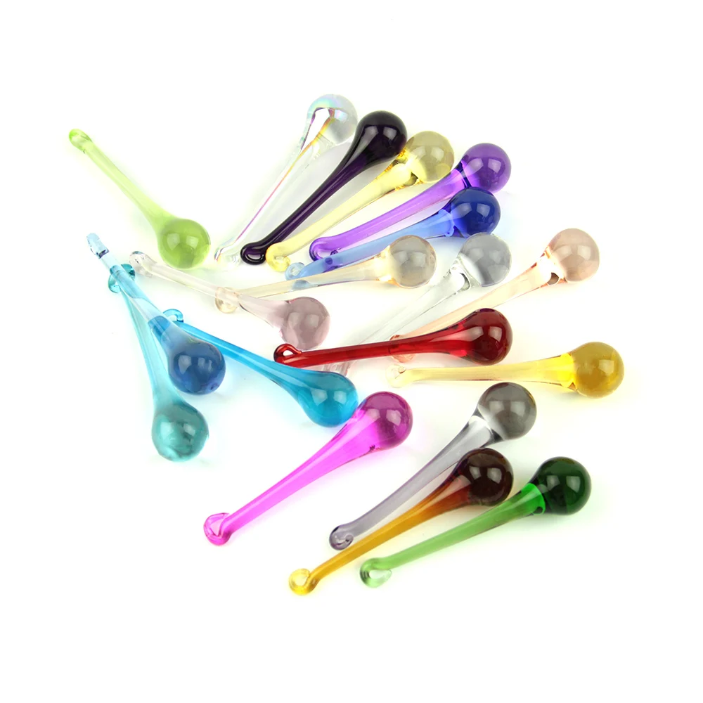 

20x80/16x60mm Chandelier Crystal Raindrop Pendant Mix Color Lighting Pendant Glass Feng Shui Hanging Curtains