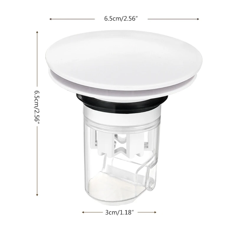 Bồn Rửa Chén Chặn Lưu Vực Bồn Rửa Chén Cắm ABS + PC + Đầu Cắm Silicon Phù Hợp Cho Chậu Rửa Nhà Bếp Phòng Tắm Bồn Rửa Comapct