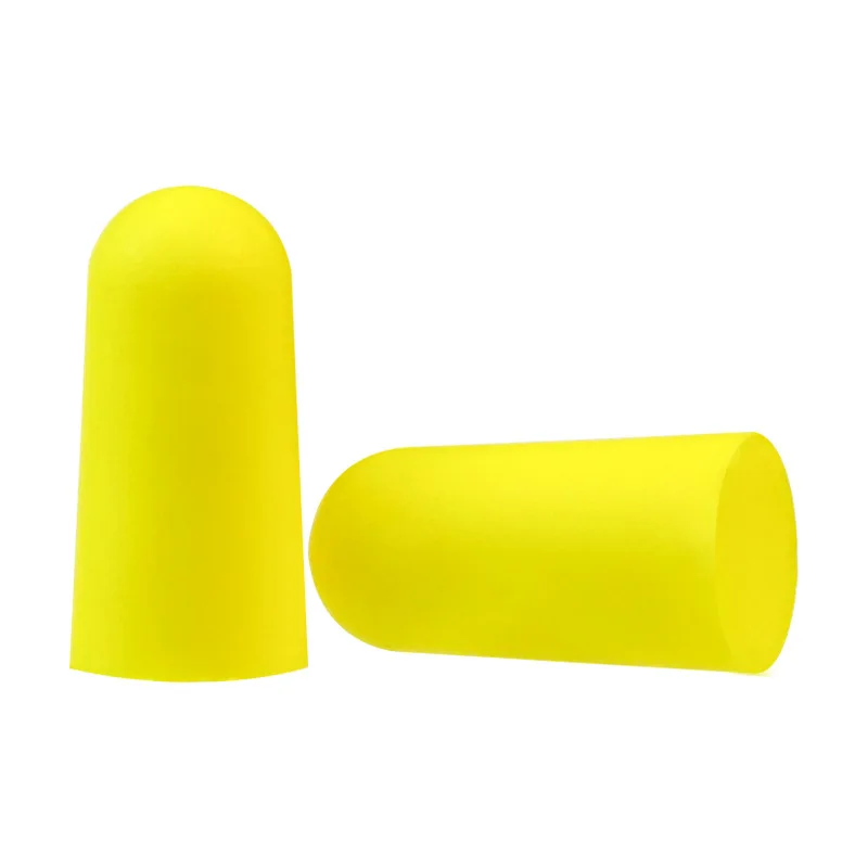 500 Pairs Earplugs Ear Plugs Sleeping Learning Travel Work Noise Reduction Snore-Proof Washable Ear Stopper Soft Foam Earmuffs