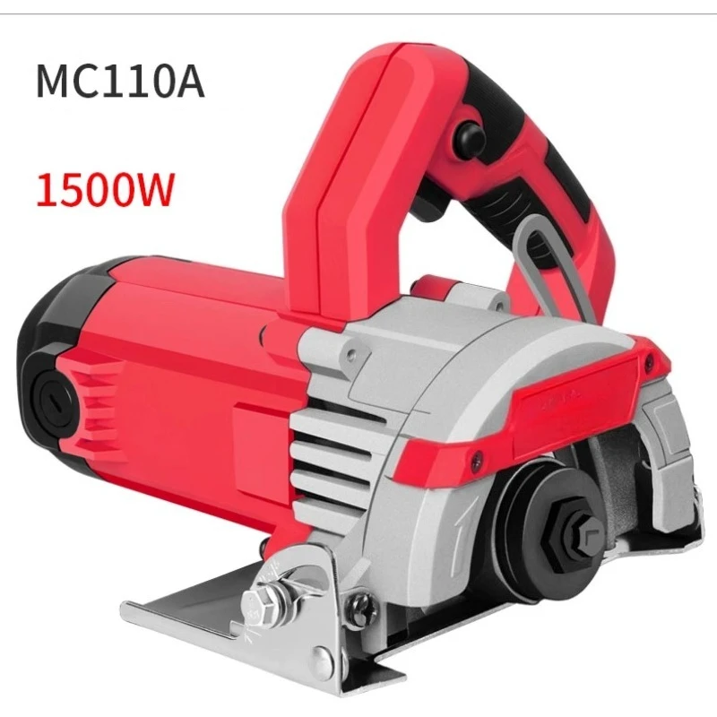 Stone Cutting Machine Tile and Woodworking Small Handheld Household Marble Cutting Machine Grooving Machine Circular Saw