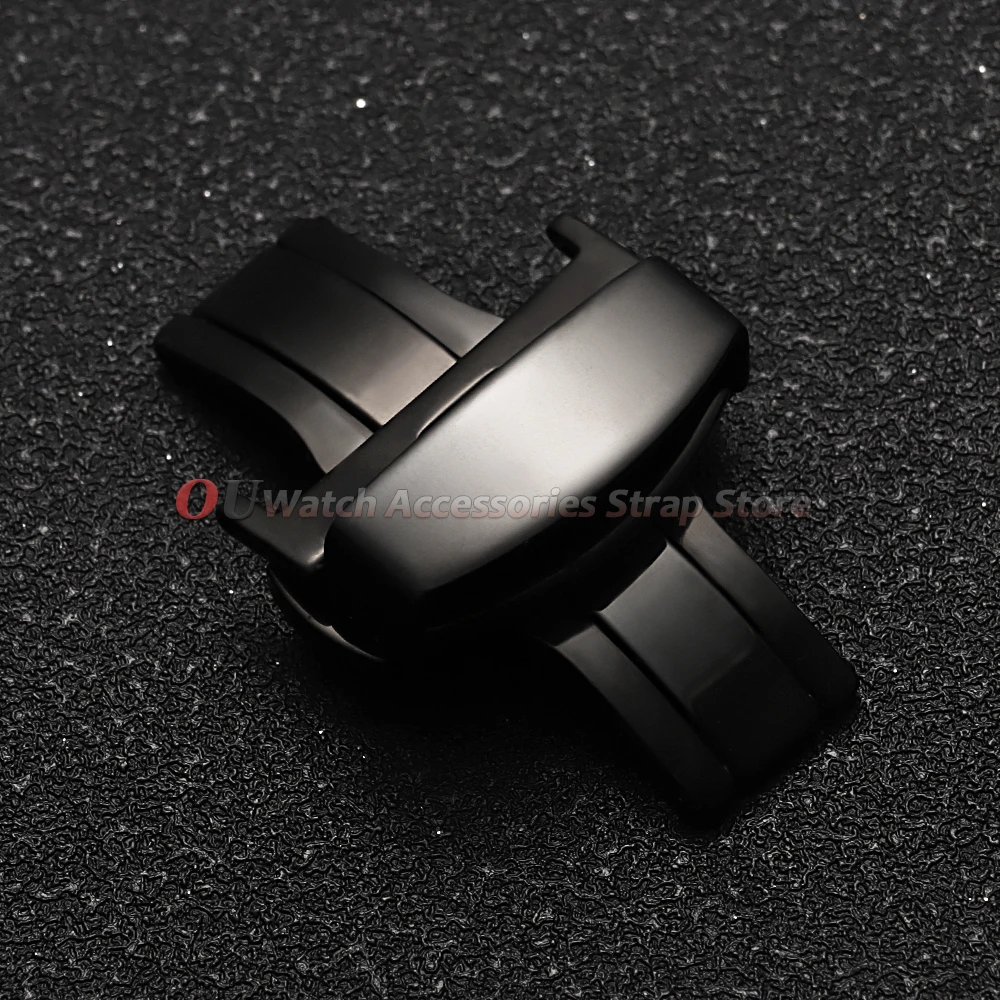 10mm 12mm 14mm 16mm 18mm 20mm 22mm Edelstahl Schmetterlingsverschluss Uhrenarmband-Schließe Faltschließe Uhrenarmbänder Zubehör – Detail 9
