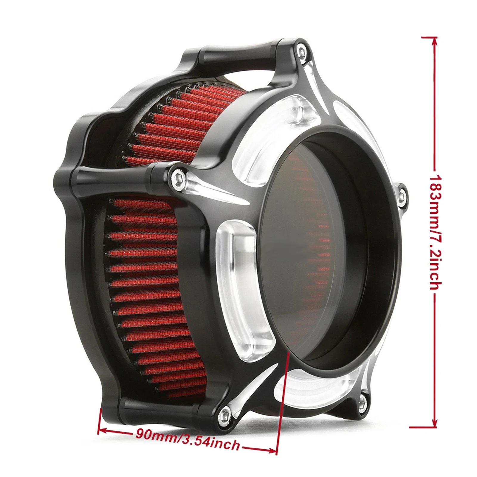 Contrast Cut Clarion intake Air Cleaner filters for harley Sportster 1200 Nightster XL1200N Low XL1200L 1991-2022