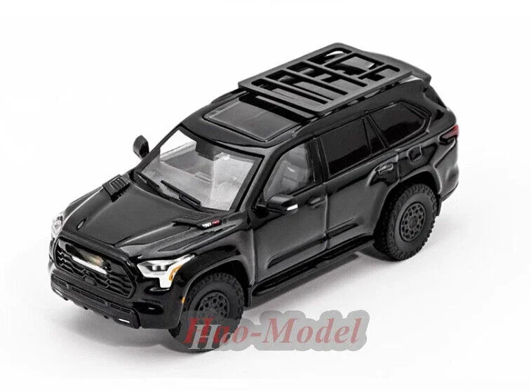 

GCD 1:64 для Toyota Sequoia XK80 TRD Pro, литая под давлением модель автомобиля из сплава, игрушки для мальчиков, подарки на день рождения, коллекция украшений для хобби