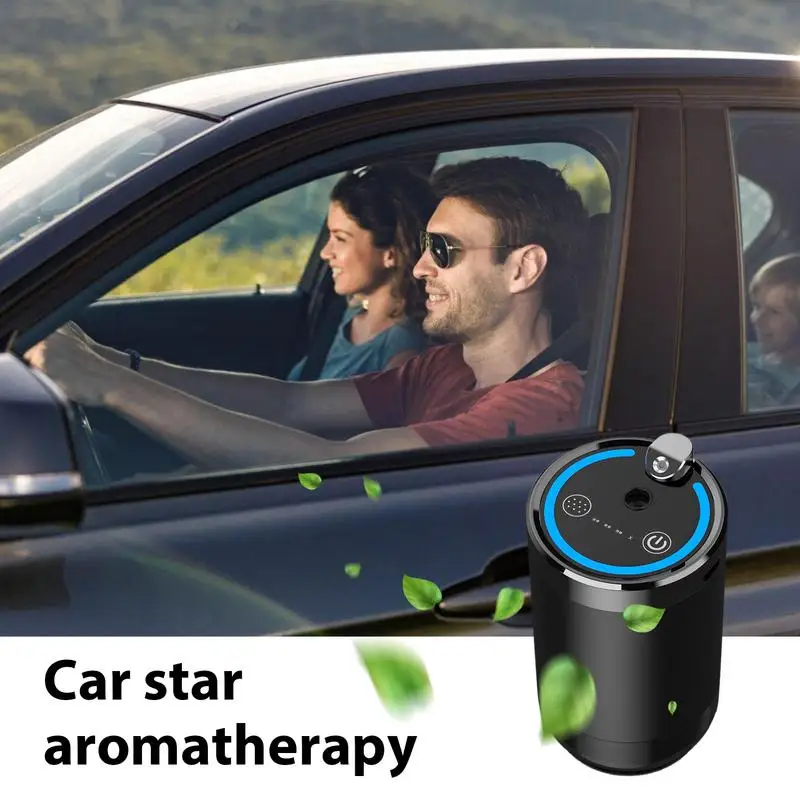 Car Diffuser Air Freshener 50ml Car Car Air Diffuser Starry Light Interior Decoration 3 Gear Adjustment Smart Car Diffuser For