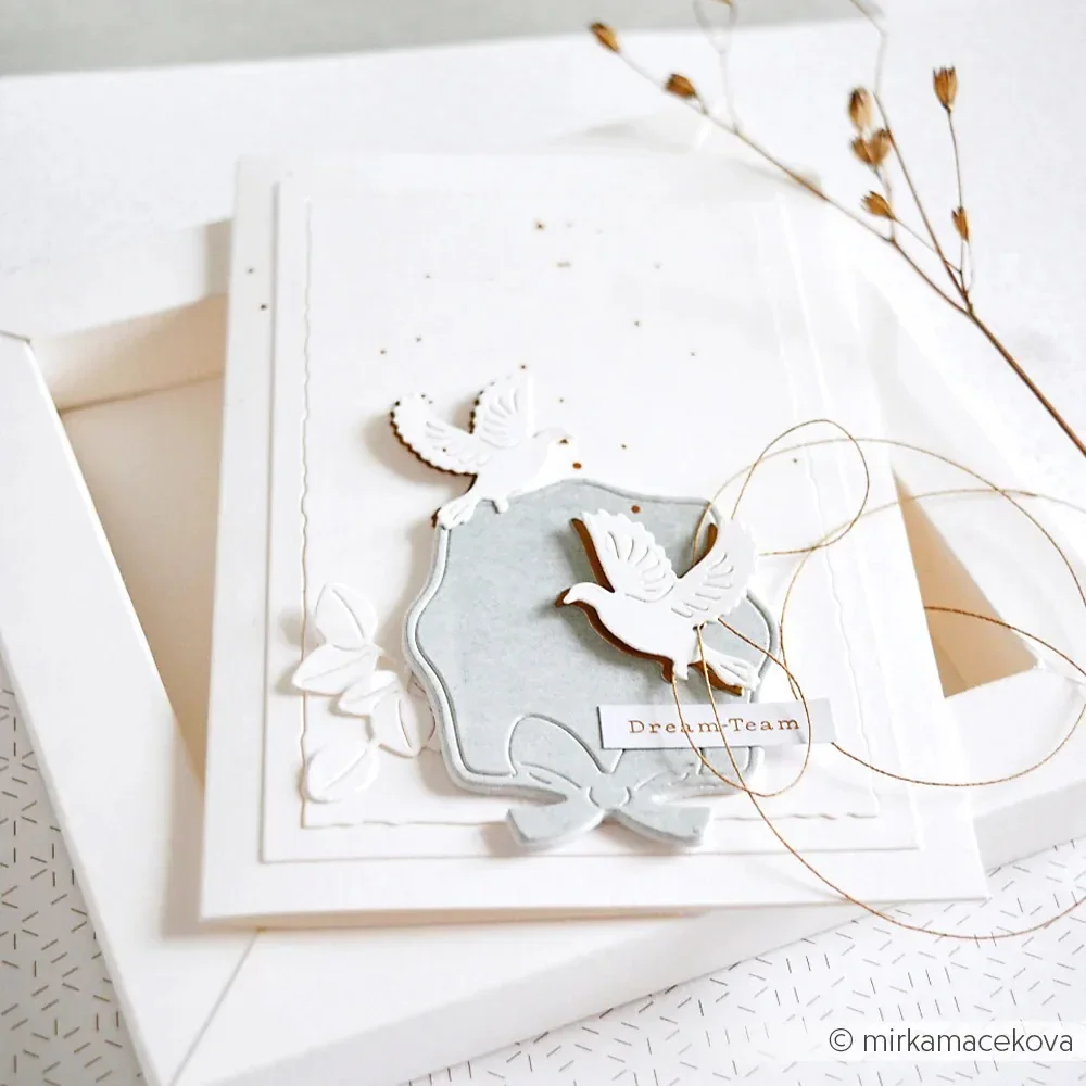 'Wavy-edged Frame with Bow Metal Die Cutting 2026 New DIY Die Molds Scrap Booking Paper Making Cuts Crafts Big Die Handmade