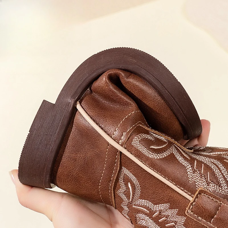 

Zapatos Niña/сапоги для девочек, непромокаемые ковбойские сапоги, новые модные детские короткие нескользящие ботинки, толстые ботинки, детские ботинки Botas Niña