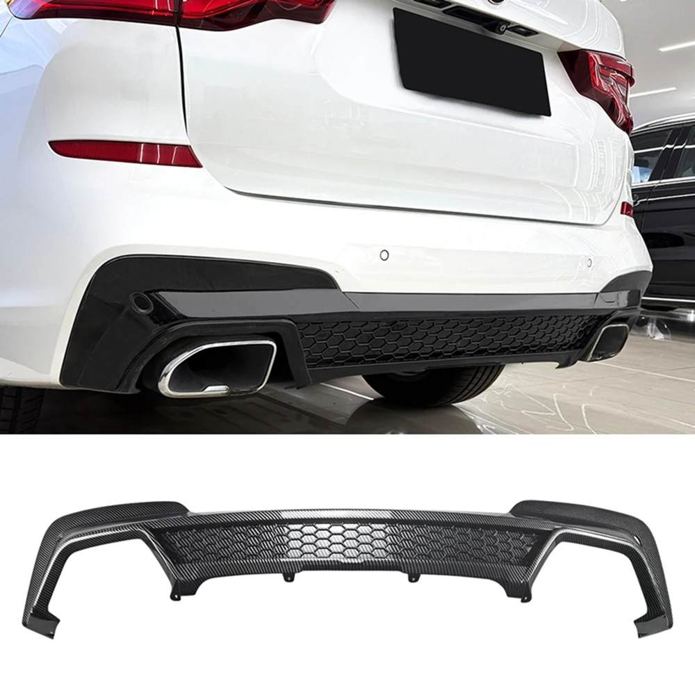 

Car Rear Bumper Diffuser Lip for BMW X3 G01 M Sport 2018 2019 2020 2021 Tail Splitter Spoiler Plate Body Kits Exterior Tuning