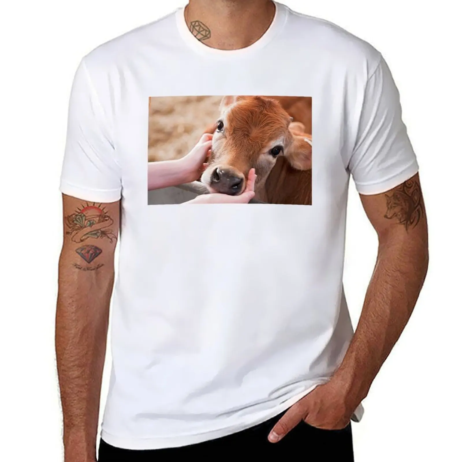 

Cute Cow T-Shirt man t shirts graphic man graphic t shirt T-Shirt
