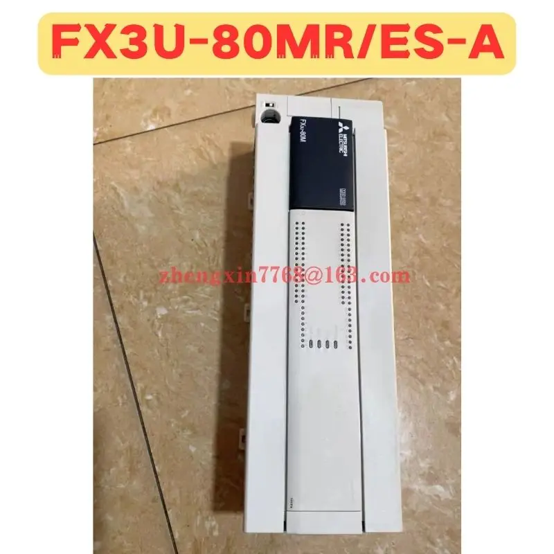 Used Programmable Controller FX3U-80MR/ES-A FX3U-80MR ES-A Normal Function Tested OK