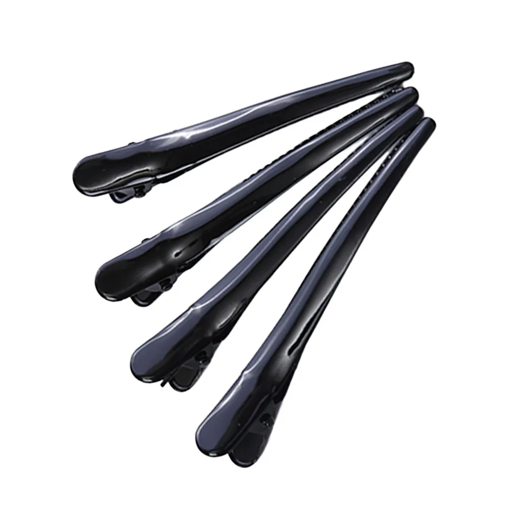 4Pcs Premium Hair Styling Clips Strong Hold Plastic Hairdressing Clips for Women Easy Grip Non Slip Salon Accessories for Long