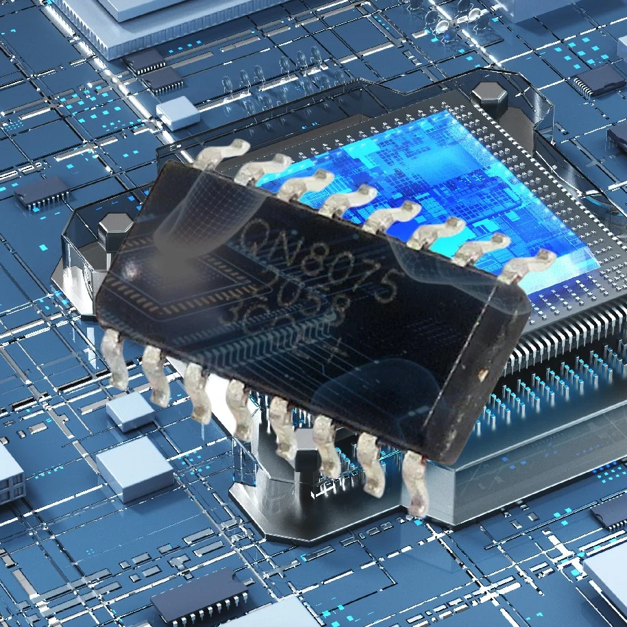 (5-10-20-30-100PCS) 8075 SOP-16 QN8075 IC Chip