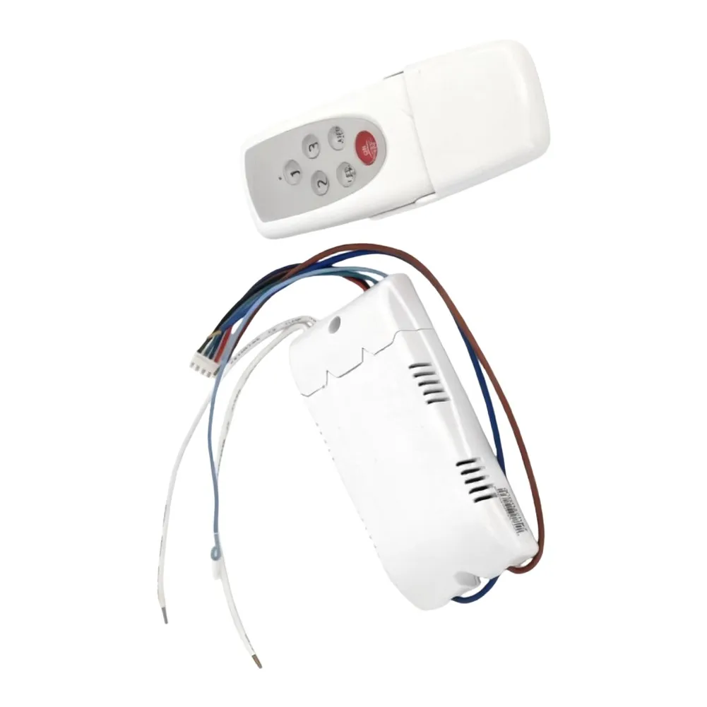 RGB Remote Control Switch for For ceiling Lights Wireless 360 Degree Coverage 5 Output Channels 1.5W On Load Power