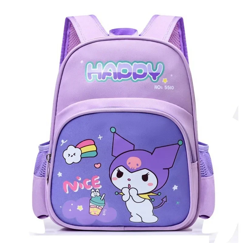 

Sanrio hello kitty kindergarten princess children schoolbag girl cartoon backpack girl kuromi shoulder bag baby handbag