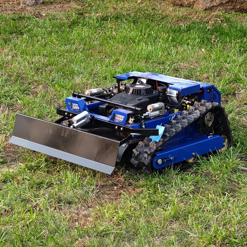 

Grass Cutter Garden Use Crawler Remote Control Robot Lawn Mower Remote Control Slope Mower