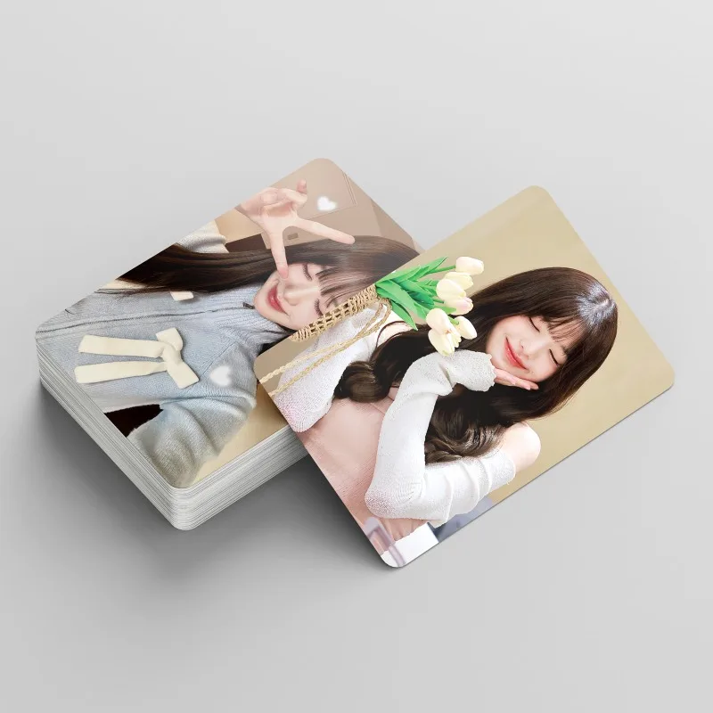 55 stks/set Kpop IVE Jang Won Jonge Lomo Kaarten WonYoung Solo Eenle Lid IVE Photocards Hoge Kwaliteit