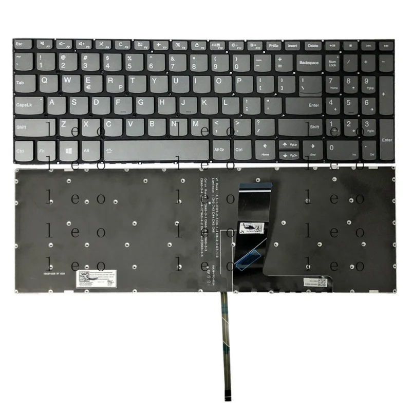 Teclado AA retroiluminado nuevo para Lenovo IdeaPad S340-15API S340-15 S340-15IML S340-15IWL