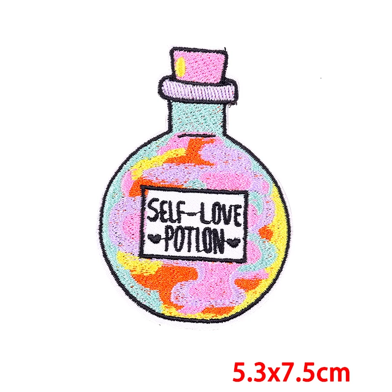 Jacken Hüte Stickerei DIY Persönlichkeit Brief Patch Cartoon Patch Eisen Auf Patches Für Kleidung thermoadhäsive Patches Nähen Abzeichen – Detail 10