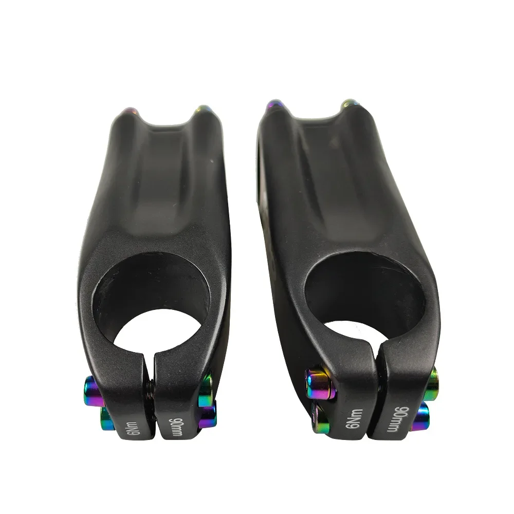 BALUGOE -6 /-17 Grad Vollcarbon-Fahrradlenkervorbau Verwendung für MTB Mountain Road Bike Griff 28,6-31,8 mm Fahrradteile – Detail 5