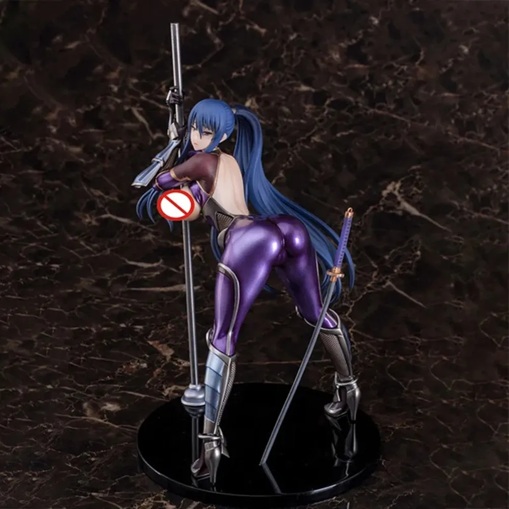 NEW Queen Ted Anti-Demon Ninja Yukikaze Rinko Akiyama Pole Dance Girl PVC Action Figure Anime Model Toys Collection Gift