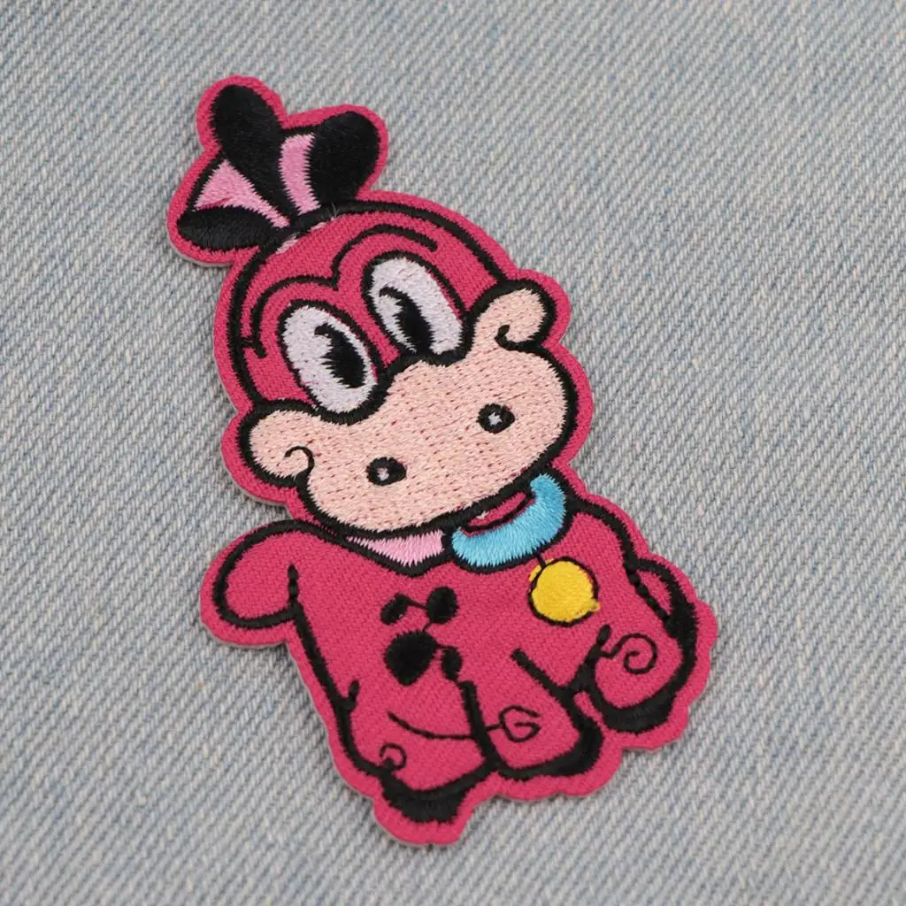 Embroidery Patch Cartoon Iron On Patches for Clothing Cartoon Patches Cat Paw Patches On Clothes Badge DIY Sew