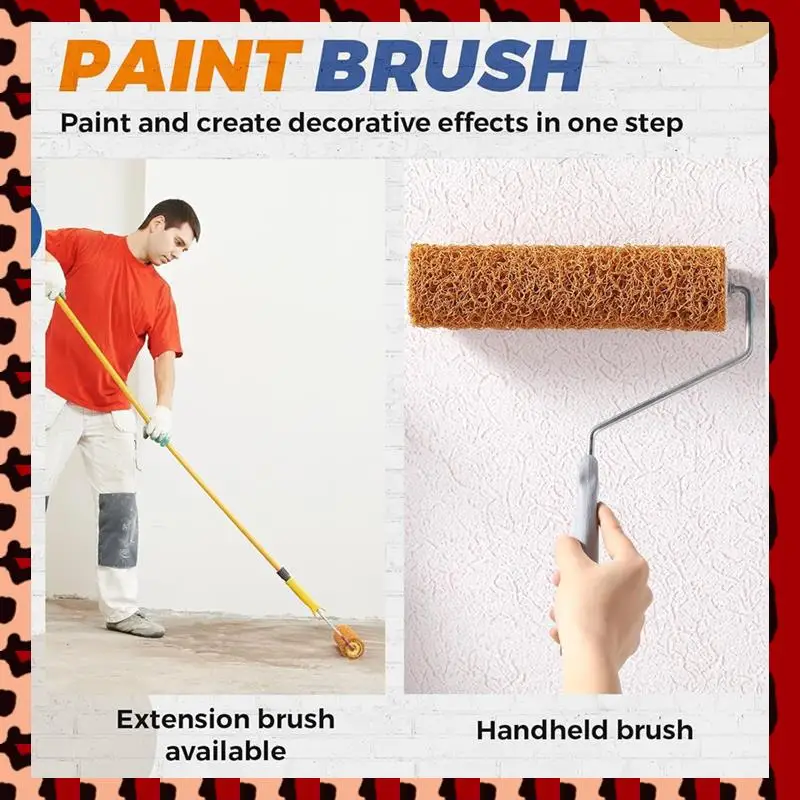 

A72P, набор из 3 предметов, набор текстурированных валиков для краски, текстурированный валик для покраски стен, для покраски дома, принадлежности для краски