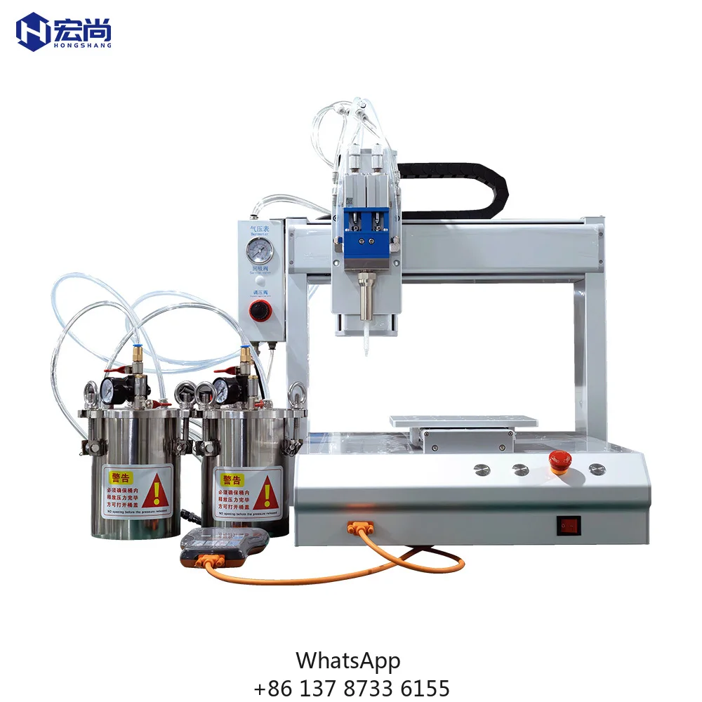 Automatic Glue Dispenser Machine CNC Epoxy Sealant Filling System Hot Melt Adhesive Applicator Robotic Dispensing Equipment