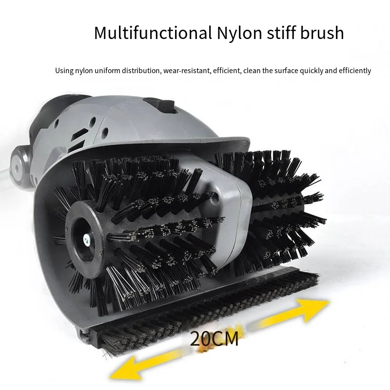 Household Cleaning Tools, Multifunctional Electric Cleaning Brush, Kitchen, Bathroom, Hard Ceramic Tile, Garden Floor Brush 199