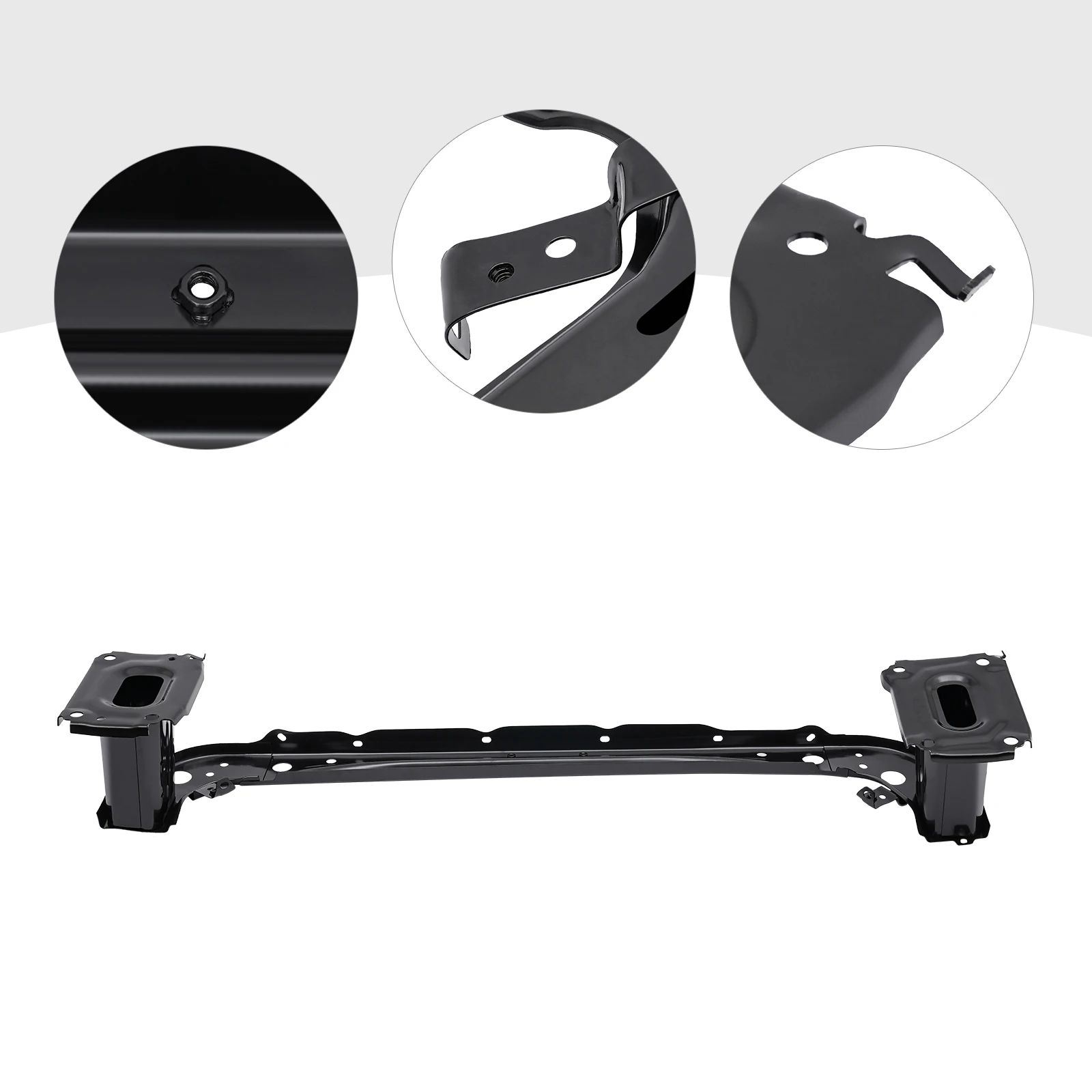 Front Bumper Reinforcement, Bumper Reinforcement Impact Bar, Fit for 2011-2019 Mitsubishi Outlander Sport / RVR, Car Accessories