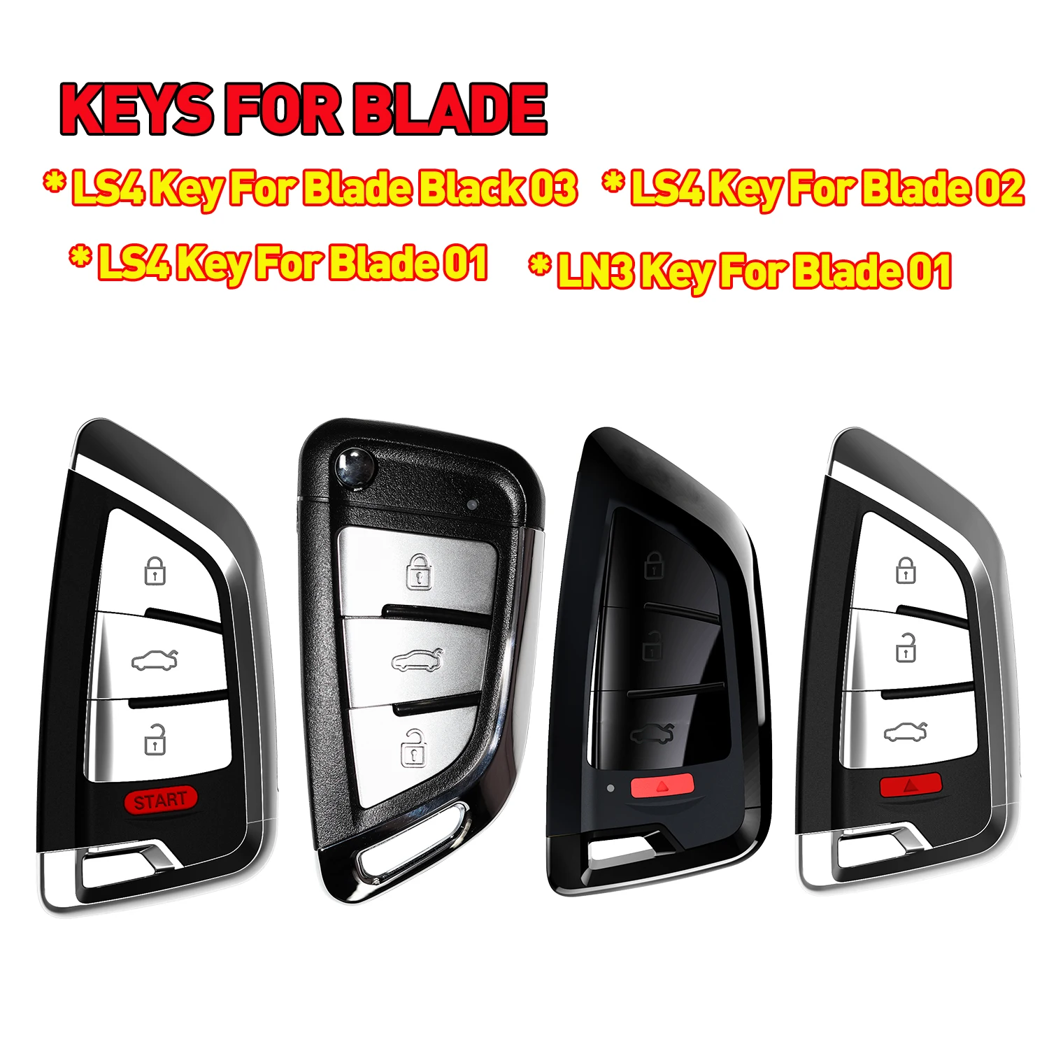 LAUNCH Keys LS4 LN3 For BLADE LS4 For CHEVROLET LS LS4 For CHRYSLER LS5 LN4 For CADILLAC works for X431 KEY PROGRAMMER