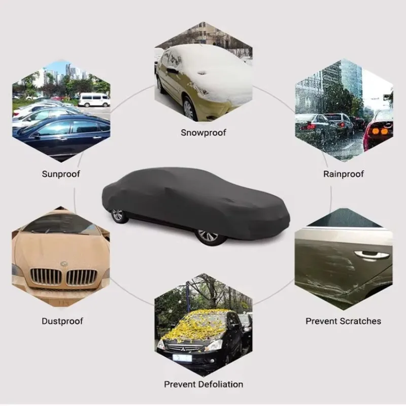 Hot Washable Custom Logo Car Cover Ultra Soft Stretch Breathable General Purpose Interior Car Cover
