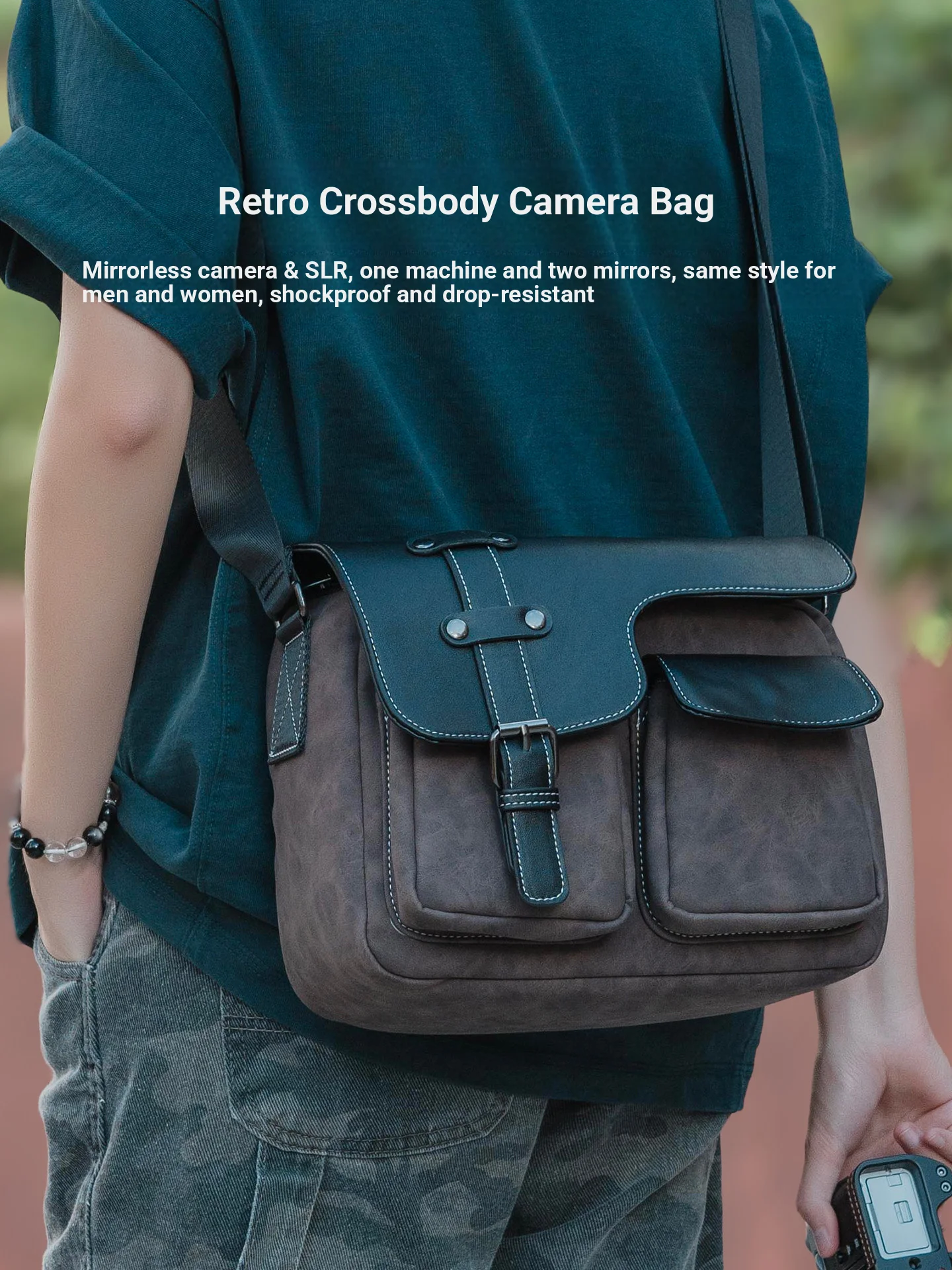 Camera Bag for Canon R50 R10 Fujifilm XT5 XE5 X100VI Sony ZV-E10 A7R6 Nikon ZF Z30 Leica Mirrorless DSLR Digital Storage Bag