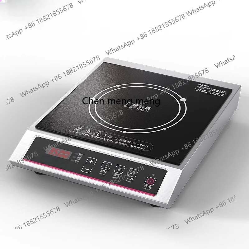 

Commercial induction cooker 3500w restaurant high power stainless steel flat electromagnetic stove milk tea shop