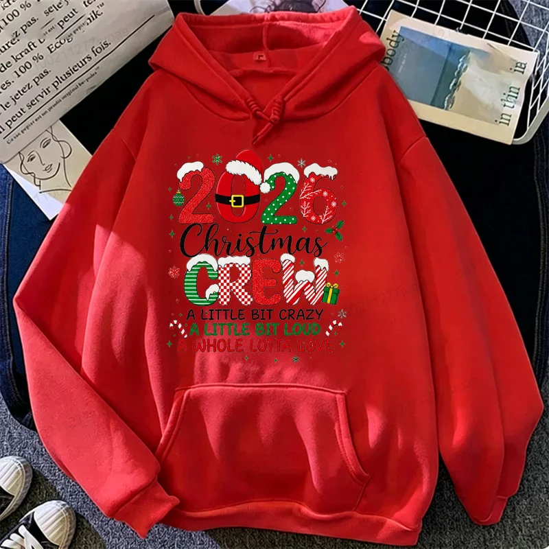 Funny 2026 Family Christmas Crew Matching Hoodies Making Memories Together Xmas Graphic Sweatshirts Holiday Party Hoody Gift