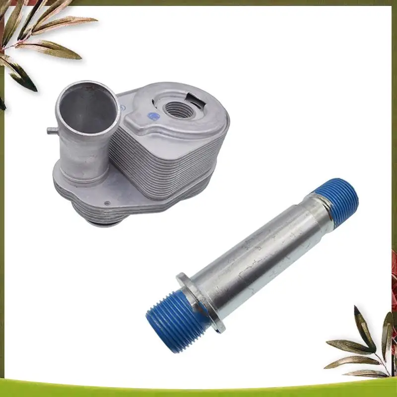 

Portable 1 PCS Transmission Engine Oil Cooler Silver Metal For FIAT DUCATO 2.3 D Multijet 2006 ONWARDS 5801555580 5801630224 504