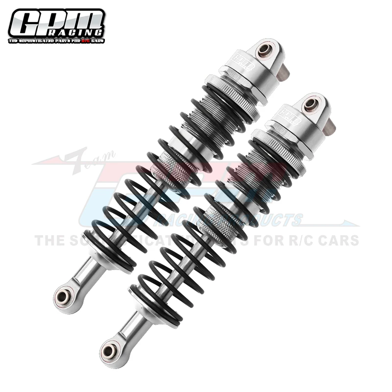 GPM امتصاص الصدمات ل محوري 1/6 SCX6 JLU AXI05000 T1/T2 إبرة تعليق معدنية نقطة المنتصف 145 مللي متر أجزاء عالمية أمامية وخلفية