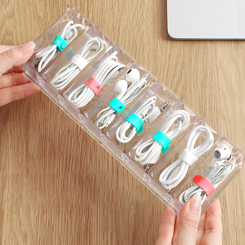 Transparente PP Material Cosmetics Storage Box, Maquiagem Titular, Jóias Make Up Organizer para casa, Desktop de plástico