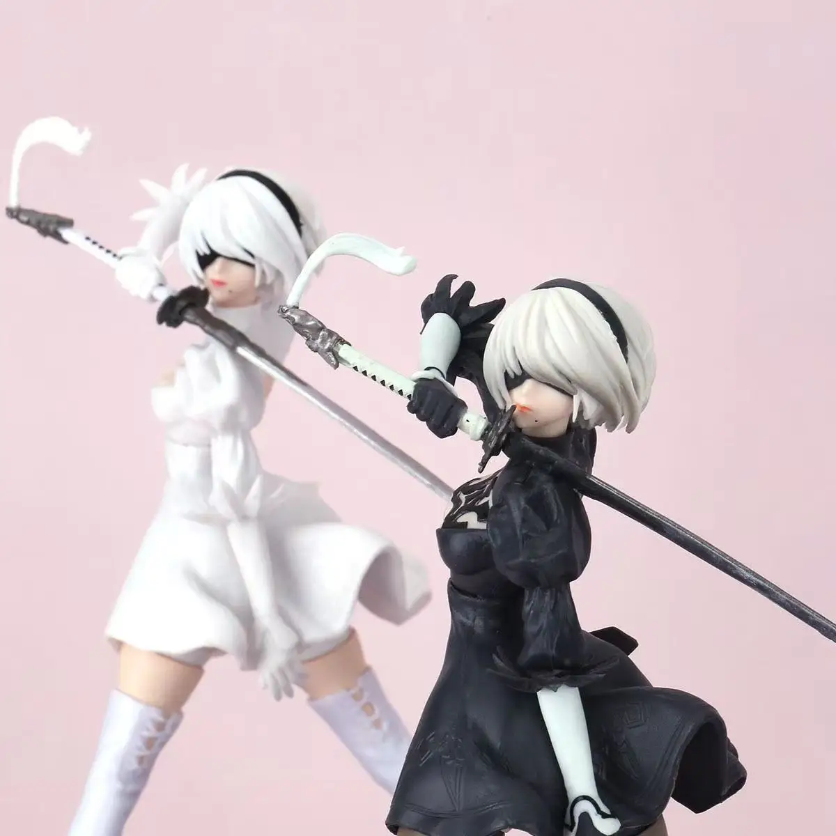 18CM アニメ ニーア オートマタ - ヨルハ号 2 タイプB - バージョン2.0 プレミアムチョコノーズモデル おもちゃ人形 アクションフィギュア